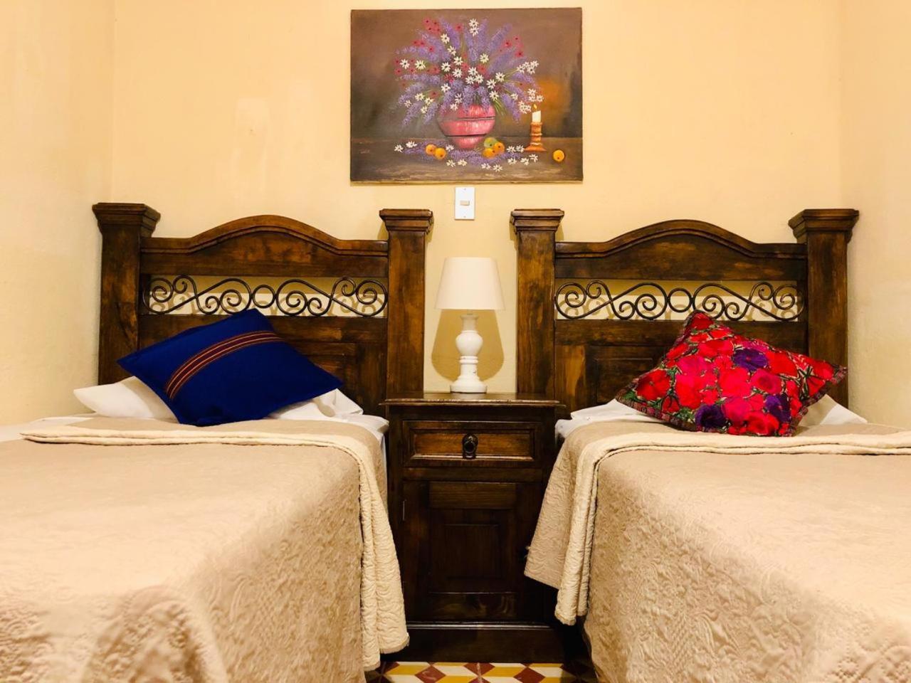 Los Angeles De La Alameda, Hostel Antigua Exteriör bild